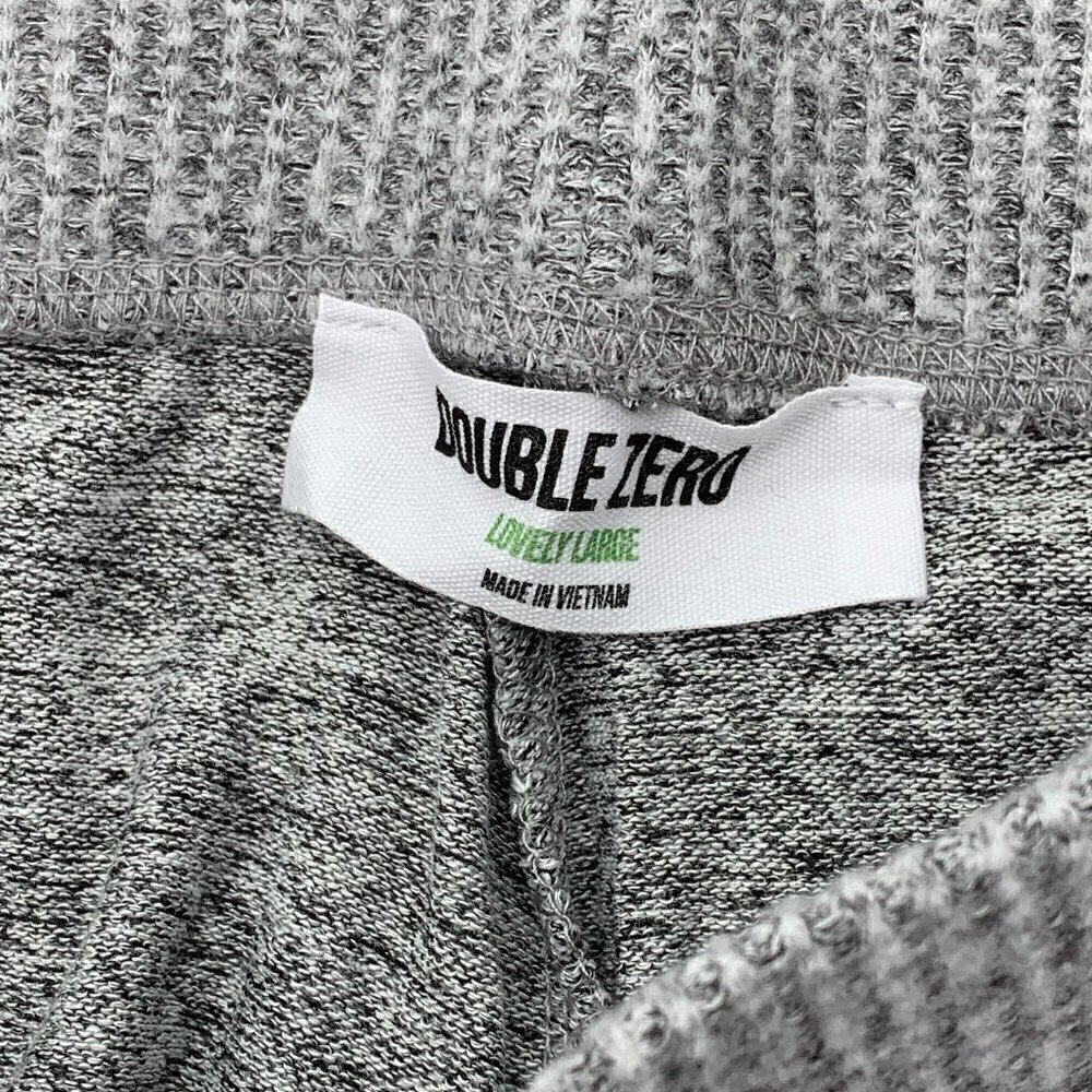 Double Zero Heather Gray Super Soft Lounge Pants - Picture 3 of 5